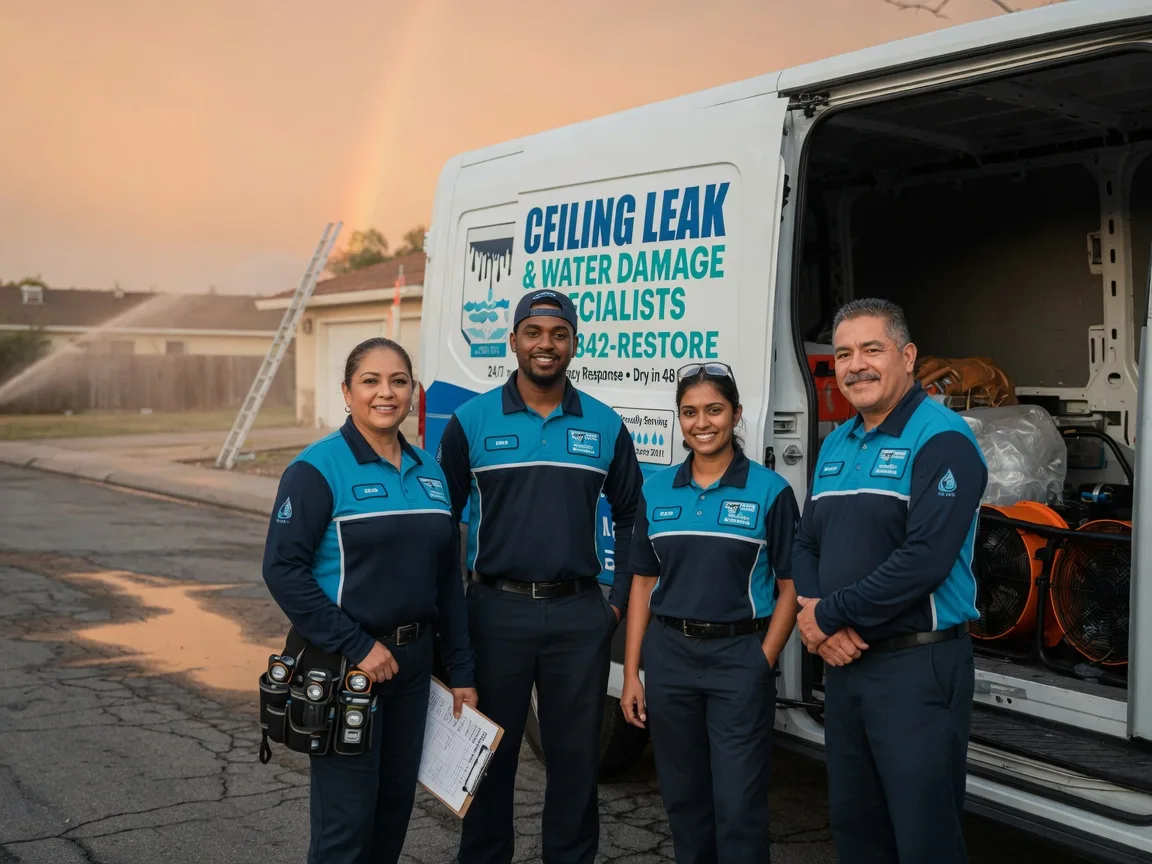 Ceiling Leak Cleanup company in Cunningham, KS